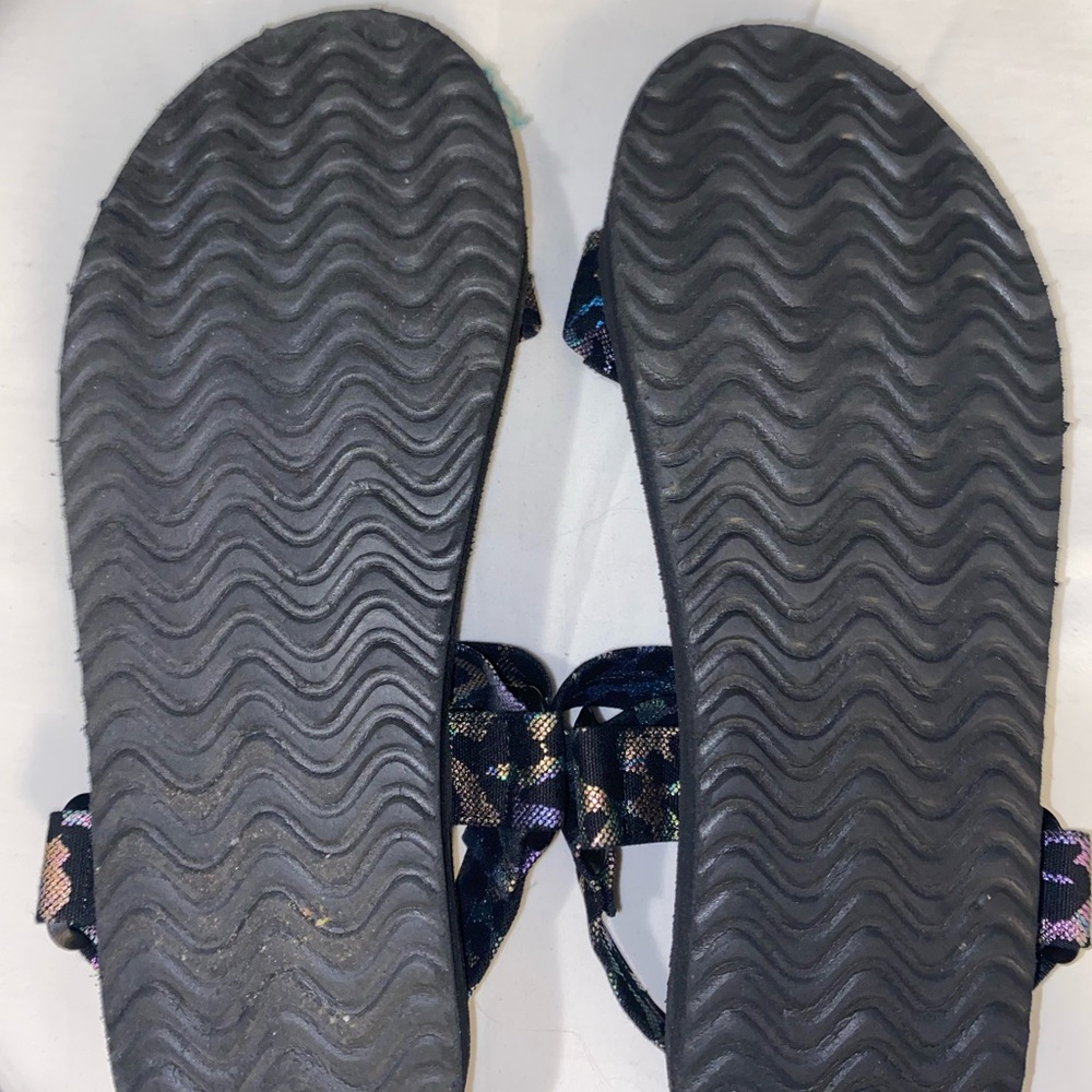 Sleek Black Sandals with Modern Comfort. 0152 - Picture 5 of 5
